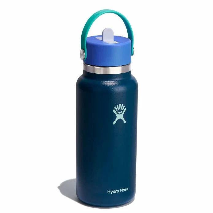 32 oz Wide Mouth with Flex Straw Cap - US 3890