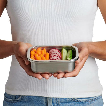 2 c Stainless Steel Food Container - US 9290