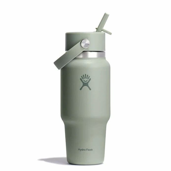 24 oz Travel Bottle with Flex Straw Cap - US 7466