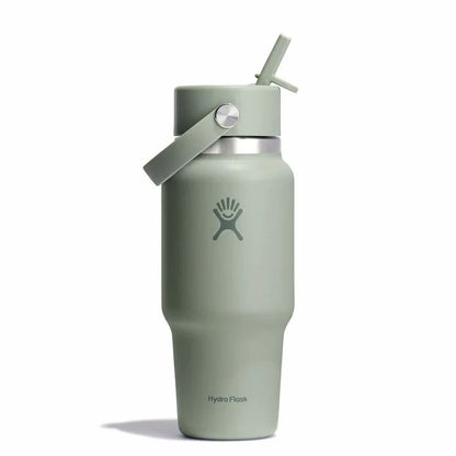 24 oz Travel Bottle with Flex Straw Cap - US 7466