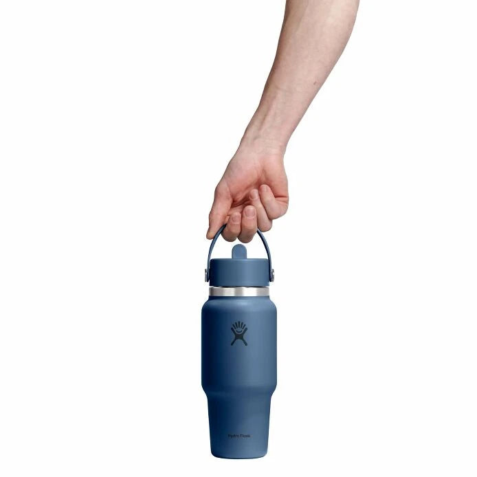 24 oz Travel Bottle with Flex Straw Cap - US 8538