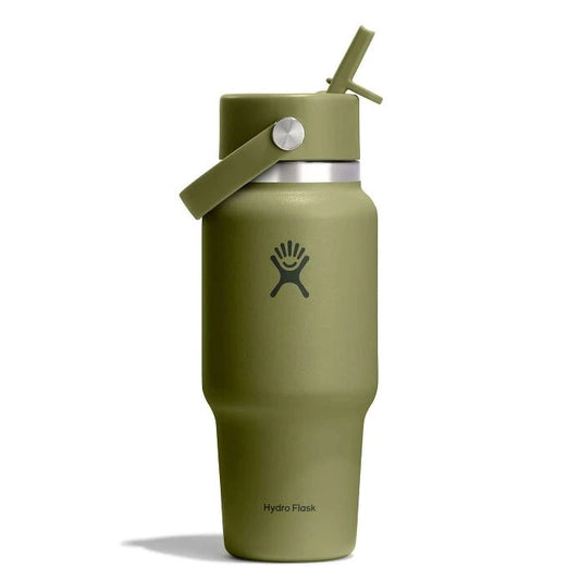 24 oz Travel Bottle with Flex Straw Cap - US 9345