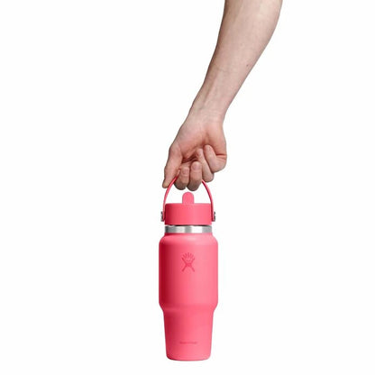 24 oz Travel Bottle with Flex Straw Cap - US 9885