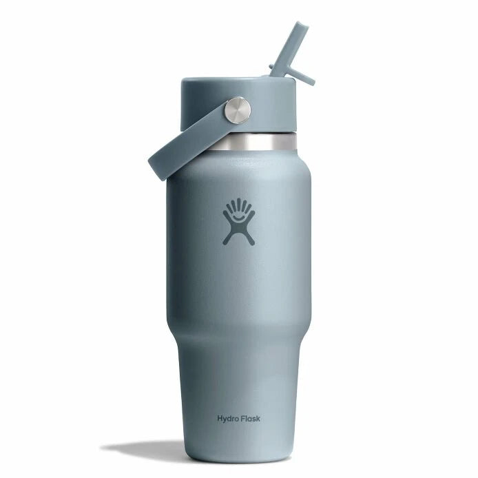 24 oz Travel Bottle with Flex Straw Cap - US 7662