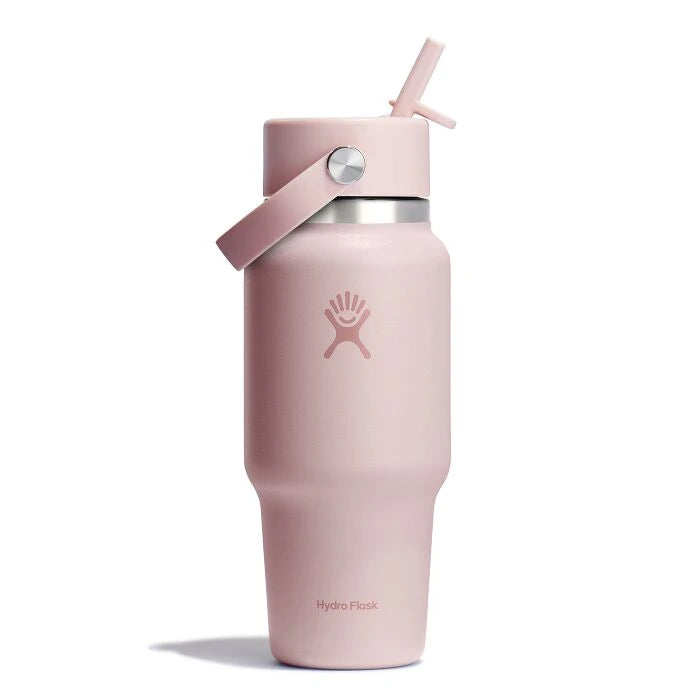 24 oz Travel Bottle with Flex Straw Cap - US 4068