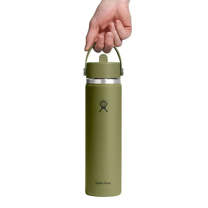 24 oz Wide Mouth with Flex Straw Cap - US 2180