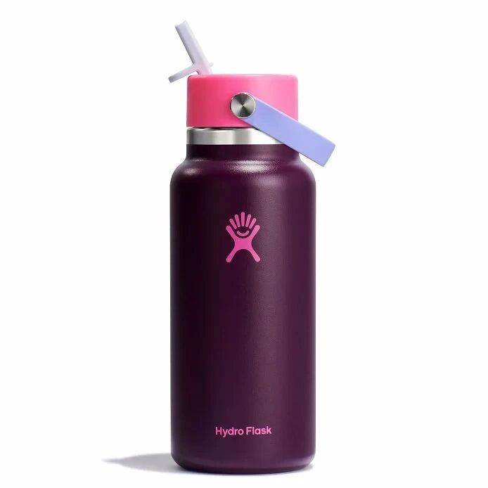 32 oz Wide Mouth with Flex Straw Cap - US 8944