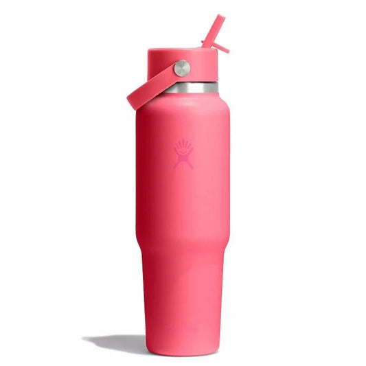 40 oz Travel Bottle with Flex Straw Cap - US 3202