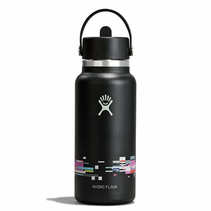 Glitch Collection - 32 oz Bottle with Flex Straw Cap - US 9827